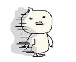 A sincere chick. sticker #3821357