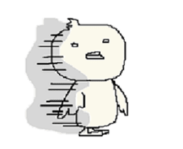 A sincere chick. sticker #3821357