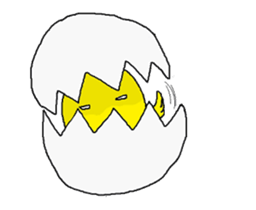 A sincere chick. sticker #3821366