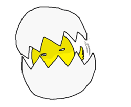 A sincere chick. sticker #3821366