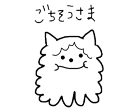 cotton cat sticker #3821448