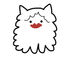cotton cat sticker #3821482