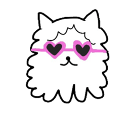 cotton cat sticker #3821484