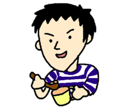 go go fumio ~japaneseman~ sticker #3821581