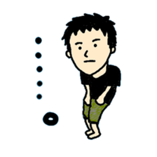 go go fumio ~japaneseman~ sticker #3821604