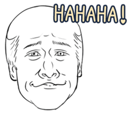 Funny face sticker(Man) vol.4 sticker #3822963