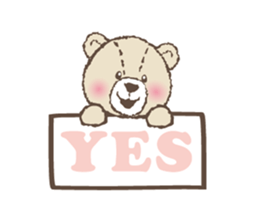 Lovely Little Bear sticker #3823207