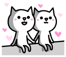 Love love cat3 sticker #3824130