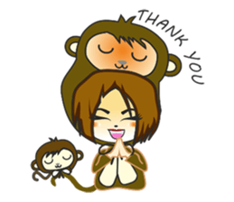 MONKA sticker #3824407