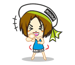 MONKA sticker #3824408