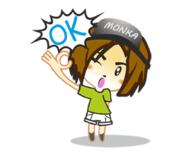 MONKA sticker #3824414