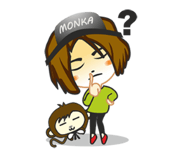 MONKA sticker #3824418