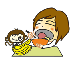 MONKA sticker #3824438