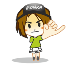 MONKA sticker #3824440