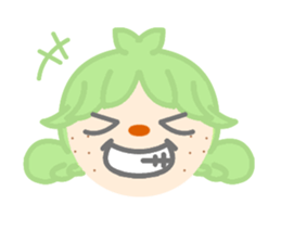 Emotional expression in various face sticker #3825527