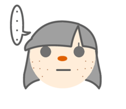 Emotional expression in various face sticker #3825535