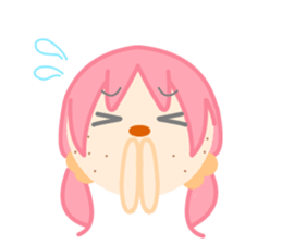 Emotional expression in various face sticker #3825536