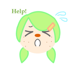 Emotional expression in various face sticker #3825538