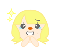 Emotional expression in various face sticker #3825540