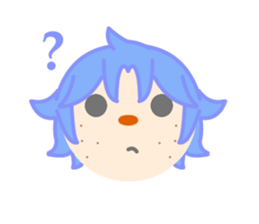 Emotional expression in various face sticker #3825542