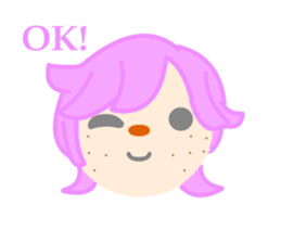 Emotional expression in various face sticker #3825553