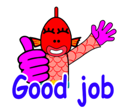 Taizo(red snapper)English ver. sticker #3826418