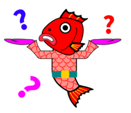 Taizo(red snapper)English ver. sticker #3826436