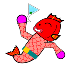 Taizo(red snapper)English ver. sticker #3826440
