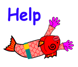 Taizo(red snapper)English ver. sticker #3826443