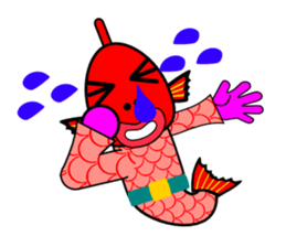 Taizo(red snapper)English ver. sticker #3826445