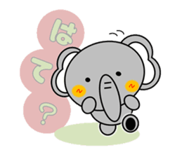 Elephant~Reaction Version~ sticker #3826615