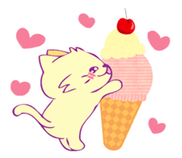 Sweets and sweet Cats sticker #3826760