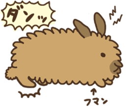 Rabbit cafe "MoCo" sticker #3827611