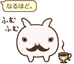 Rabbit cafe "MoCo" sticker #3827612