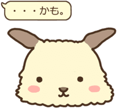 Rabbit cafe "MoCo" sticker #3827617