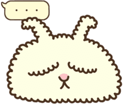 Rabbit cafe "MoCo" sticker #3827619