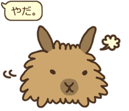 Rabbit cafe "MoCo" sticker #3827624