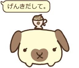 Rabbit cafe "MoCo" sticker #3827634
