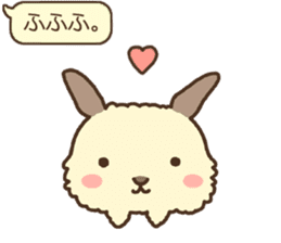 Rabbit cafe "MoCo" sticker #3827643