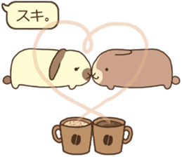 Rabbit cafe "MoCo" sticker #3827646