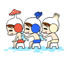 Mushroom Man's sticker #3827726