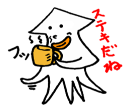 The squid sticker #3827973