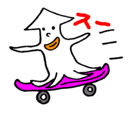 The squid sticker #3827996