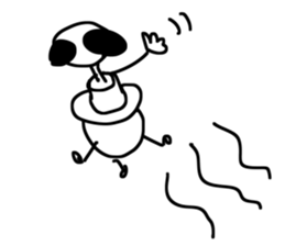 Alien from the Space sticker #3828173