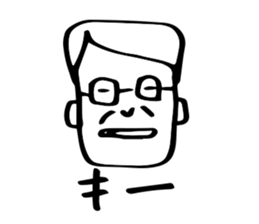 Worry of father sticker sticker #3828353