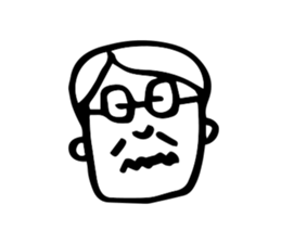 Worry of father sticker sticker #3828364