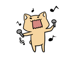 A little funny animals. sticker #3828370