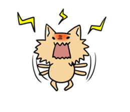 A little funny animals. sticker #3828371