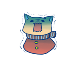 A little funny animals. sticker #3828377