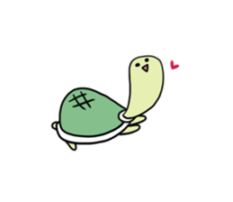 A little funny animals. sticker #3828385